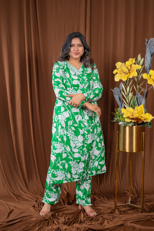 Albela Green Kurta Set